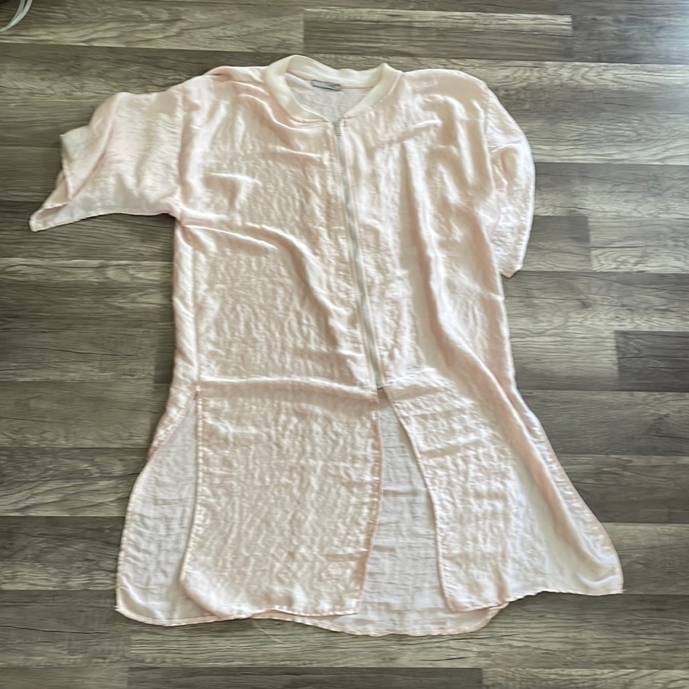 Long satin coverup/ been worn few times/ soft
